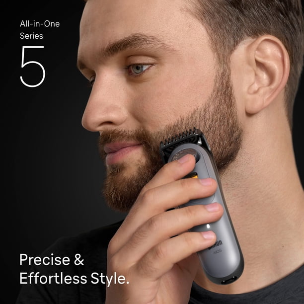 Braun All-in-One Series 5 Trimmer Kit, 40 Lengths, Ultra Sharp