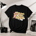 thumbnail image 1 of T-Shirt Unisexe Rétro Drôle avec Graphique « Jeu de Quilles For Soup » Tranche de Pizza, P-5TG, 1 of 4