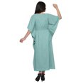 thumbnail image 3 of Moomaya Caftan de Plage, Paréo de Bikini, Robe Longue Maxi Caftan pour Femmes - 2TG-3TG, 3 of 6