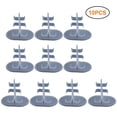 thumbnail image 1 of 5PCS Small Doll Stands, Transparent Standing Aid Bracket For 18 To 30cm Dolls Tabletops Cabinets, 1 of 7
