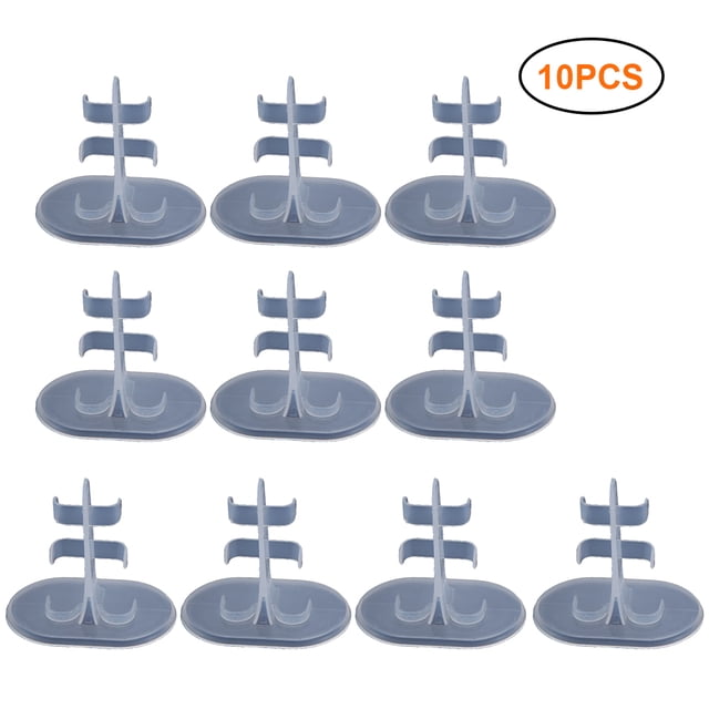 5PCS Small Doll Stands, Transparent Standing Aid Bracket For 18 To 30cm Dolls Tabletops Cabinets