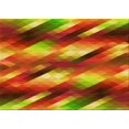 thumbnail image 1 of Ahgly Company Tapis d'Intérieur Rectangulaires Transitionnels Rouges Lavables à la Machine, 4 Pieds x 6 Pieds, 1 of 7