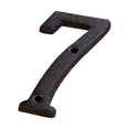 thumbnail image 2 of Aodebiao Creative Alloy Wrought Iron Floating House Numbers Modern House Address Number,Anti-Rust House Numbers Decorative Address Sign for Door Garden Mailbox with Nail Kit,Coated Black, 2 of 3