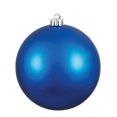 thumbnail image 1 of Vickerman 2.4"" Blue Matte Ball Uv 24/Bag - N590602Dmv, 1 of 1