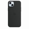 thumbnail image 1 of Apple Coque en Silicone iPhone 15 Plus avec MagSafe - Noire, 1 of 3