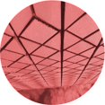 thumbnail image 1 of Ahgly Company Tapis d'Intérieur Ronds Transitionnels Rouges Lavables à la Machine, 8 Pieds Rond, 1 of 7