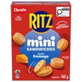 thumbnail image 2 of RITZ Bits Sandwiches Cheese Flavoured, Snack Crackers, School Snacks, Family Snacks, Real Cheese, 2 of 16