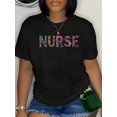 thumbnail image 1 of Journée de l'Infirmière pour Femmes et Hommes, T-Shirt Mignon de design d'École d'Infirmières, 1 of 4