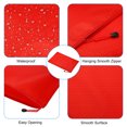 thumbnail image 4 of Unique Bargains Waterproof Zipper File Bags, A4 Document Holders for Office, Red 3 Pack, 4 of 6