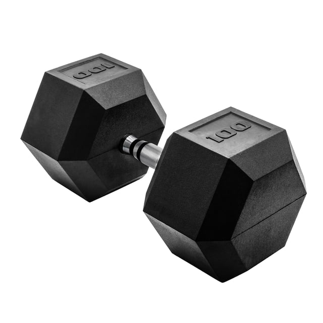 Haltère hexagonale enduite CAP Barbell, Single 3 - 100 lb