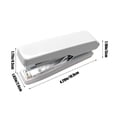 thumbnail image 3 of JWshufel Compact Stapler for Office School Use Easy Press Labor Saving Design Suitable for 10 Nail Types Binds Papers Snacks and Receipts Convenient Portable, 3 of 6