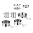 thumbnail image 4 of 1 Set of Outdoor Camping Cookware Portable Cookware Kit Stainless Steel Cookware Kit, 4 of 9