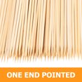 thumbnail image 3 of Bamboo BBQ Skewers for Grilling Meat and Vegetables Safe Disposable Roasting Sticks 50cm, 3 of 9