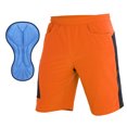 thumbnail image 1 of Tignapoo Cuissards de Cyclisme Améliorés avec Doublure Rembourrée - Orange/noir, Taille TG, Tailles EU, 1 of 6