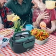 thumbnail image 1 of Portable Lunch Warmer for Outdoor Travel – Insulated Heating Container with Adjustable Temperature Control and Rechargeable Battery for Camping Hiking and Trips, 1 of 5