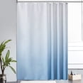 thumbnail image 1 of PRETXORVE Rideau de Douche Imprimé Numérique Dégradé Rideau de Salle de Bain Polyester Épaissi Housse de Bain Rideau de Salle de Bain Couleur Dégradée Rideau de Douche, 1 of 8