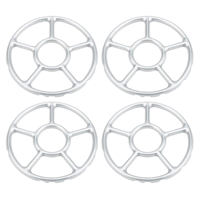 Shisuyan 4Pcs Kitchen Gas Stove Rings Gas Stove Rack Anti-slip Wok Stove Ring Wok Stove Ring
