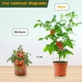thumbnail image 4 of Binwennn Trendy Clips Garden Climbing Frame Green Grid Support Peony Support Frame Flower Pot Frame Horticultural Fixing Rod， Support Garden Flower Stakes And Support For Climbing Vegetable, 4 of 8