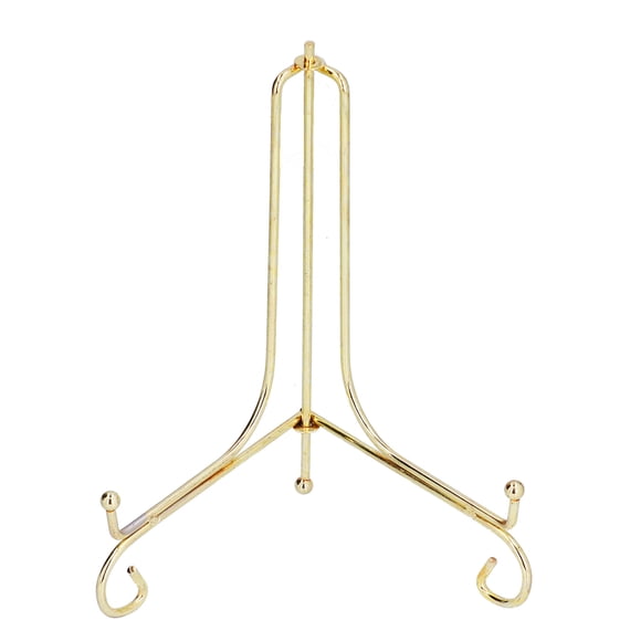 Clock Frame Metal Circular Porcelain Plate Handicraft Bracket Display Frame Suitable for Displaying Clocks Certificates, And Photo Frames In Home Offices
