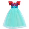 thumbnail image 1 of Birdeem Kids Girls Paillette Pageant Gown Costume Party Princess Wedding Dress, 1 of 12