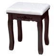 thumbnail image 4 of Patiojoy Ensemble de Coiffeuse Miroir Commode de Maquillage Éclairée avec Tiroirs Brun, 4 of 6