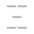 thumbnail image 1 of QualitChoice Simple Embroidery Table Runner White Lace Tablecloth Fabric Dining Tea Exquisite Kitchen Decoration White 35*270 cm 5PCS, 1 of 6
