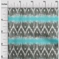 thumbnail image 1 of oneOone Tissu Viscose Chiffon Chevron Ikat Imprimé au Mètre 42 Pouces de Large, 1 of 4
