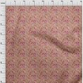 thumbnail image 4 of oneOone Cotton Cambric Light Brown Fabric Abstract Floral Craft Projects Decor Fabric Printed By The Yard 56 Inch Wide, 4 of 4