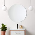 thumbnail image 2 of Better Bevel Miroir Rond Sans Cadre / Bord Poli 30 Pouces x 30 Pouces, 2 of 4
