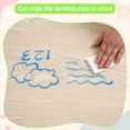 thumbnail image 2 of OUYAWEI Table and Chairs Set for Ages 2-10, Height Adjustable Desk with 4 Seats,Arts & Crafts Table,Graffiti Desktop, Non-Slip Legs, Max 300lbs, Children Multi-Activity Table for Classrooms,Daycares, 2 of 7