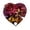 E, variant on Heart Cut Outs 1 Piece Hollowed Out Paper Craft Shape with Gear and Ball Design for DIY Decor and Stress Relief