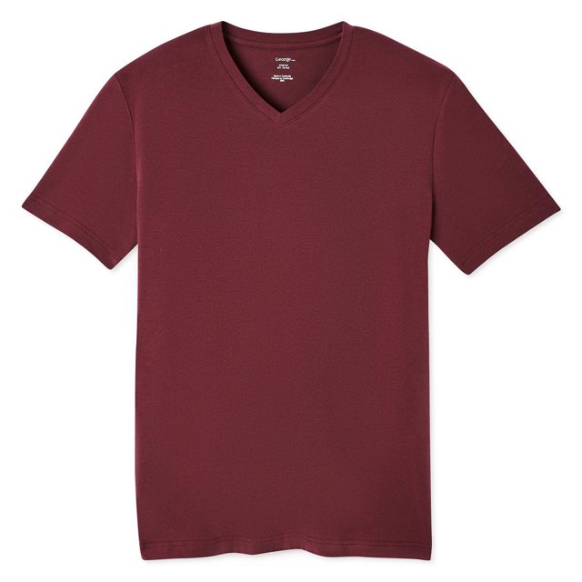 George Men's Stretch V-Neckline Tee
