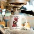 thumbnail image 2 of Riforla Funny Coffee Cat Mug Is The Coffee Backwards 11 Oz Cute Mug Very Funny Cat Print Mug A Glass&Bottle White, 2 of 7