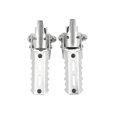 thumbnail image 1 of Motorcycle Highway Front Foot Pegs Folding Footrests Clamps Foot Rest Pedals 22-25mm Replacement for R1250GS R1200 GS ADV, 1 of 5