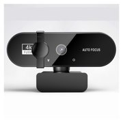 Webcam 4K 1080P Mini Camera 2K Full HD Webcam With Microphone 15-30fps USB Web Cam For PC Laptop Video Shooting Camera ,Easy to Install