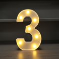 thumbnail image 3 of RXIRUCGD Letters Lights Alphabet Lamp LED Letter Lighting Letter Light Illuminated Letters Night Lights Decoration For Birthday Party Wedding Children’s Room, 3 of 6