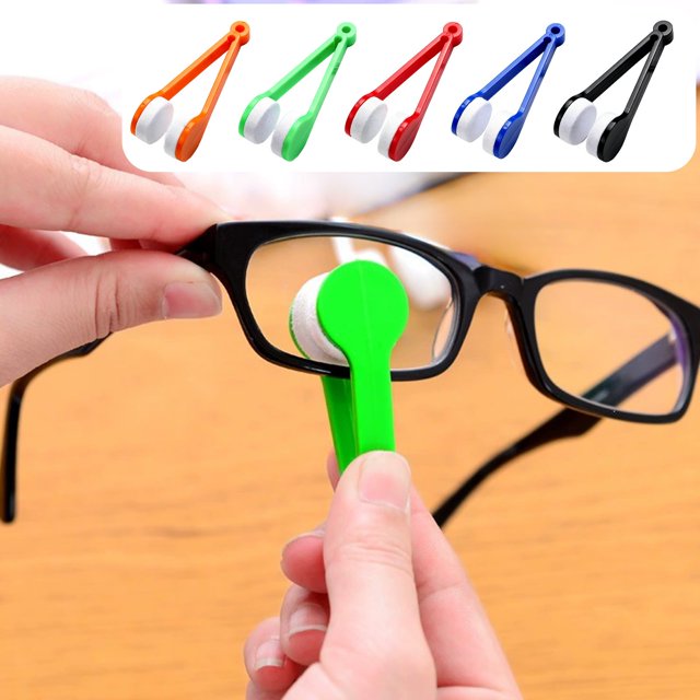 MTBLYS Eyeglass Cleaning Brush Set 10-Pack Microfiber Lens Cleaners Multi-Color Streak-Free Portable Eyewear Care