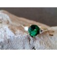 thumbnail image 1 of Natural Certified Handmade 14K 5.25ct Emerald Victorian Engaent Ring US11, 1 of 3