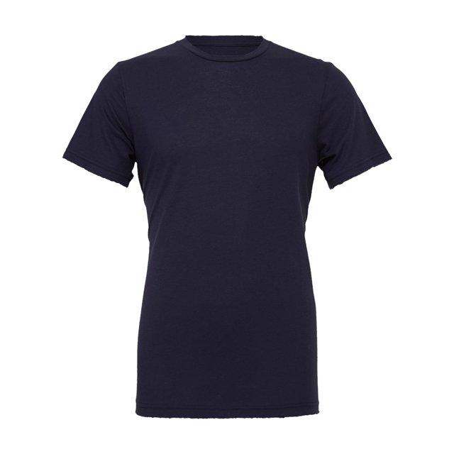 Bella Canvas Men`s 3001c, L, Navy