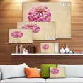thumbnail image 3 of Pink Flower in Vase Watercolor - Floral Canvas Art Print, 3 of 4