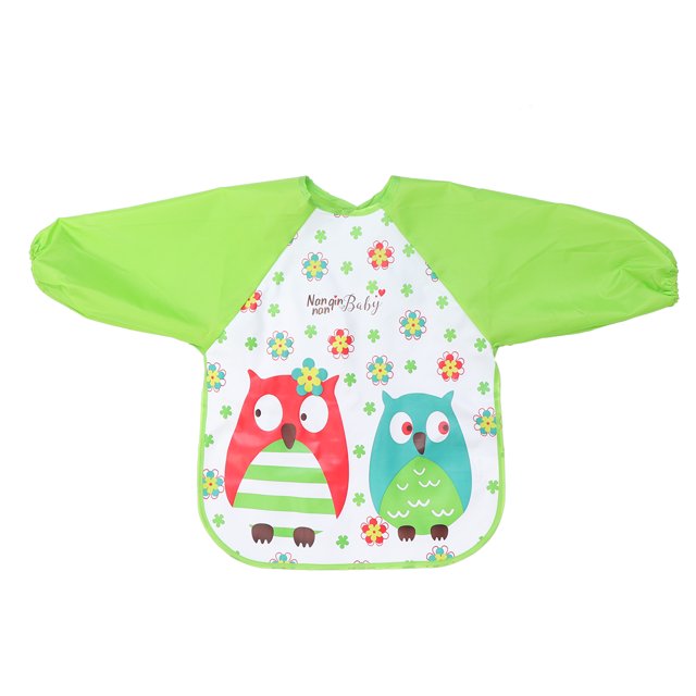 Habits Pratiques avec Manches EVA Motif Hibou Vert Enfants EVA