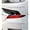 White, variant on Front And Rear Collision Strip Carbon Fiber Stripe Protection Strip Scratch Tape Body Scratch Decoration Protection Sticker