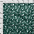 thumbnail image 3 of oneOone Viscose Chiffon Green Fabric Asian Japanese Koi Fish Craft Projects Decor Fabric Printed by The Yard 42 Inch Wide, 3 of 4