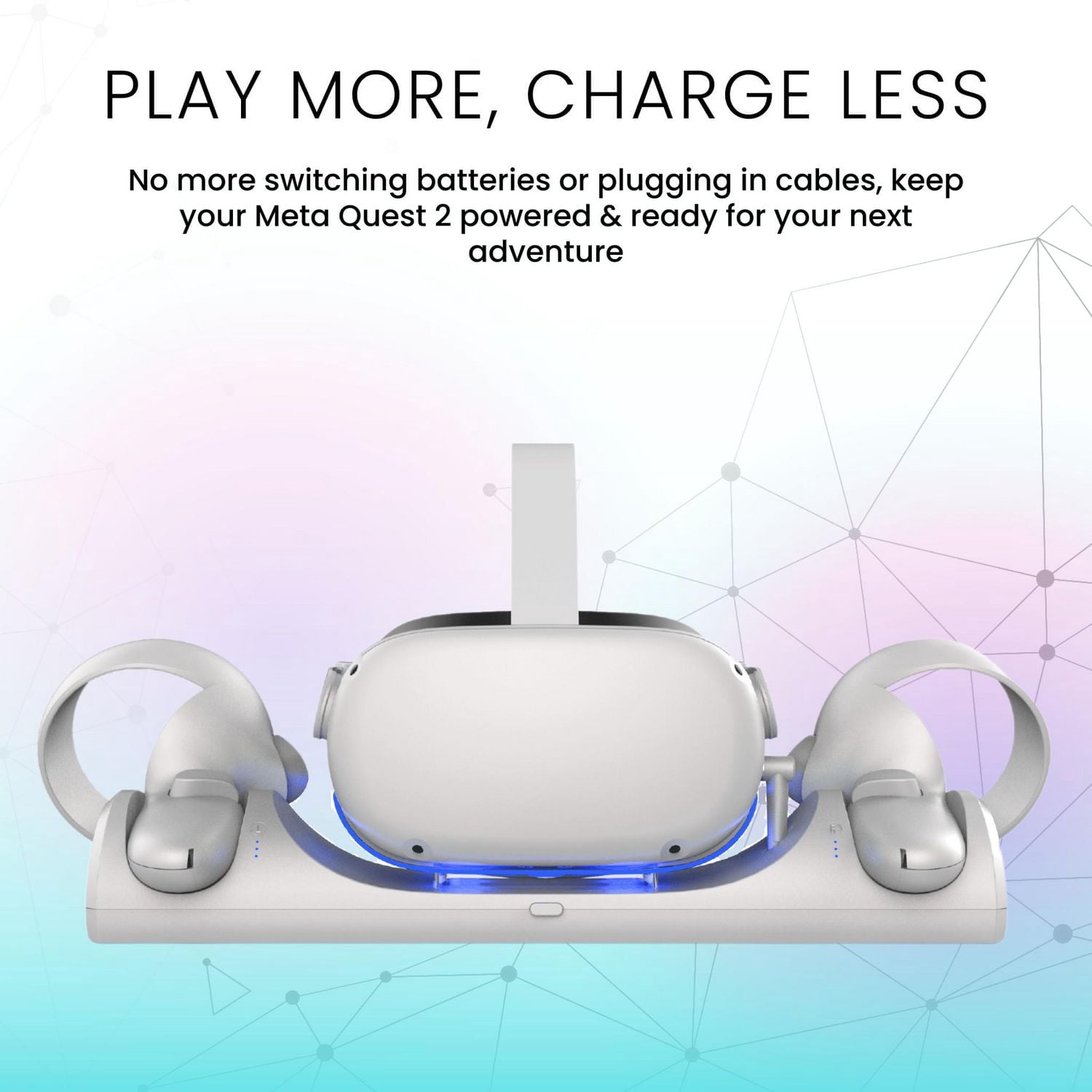 Surge Headset & Controller Charge Dock for Meta Quest 2