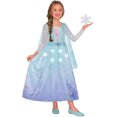 thumbnail image 1 of Light Up Icy Snow Princess Costume - Girls - L, 1 of 7