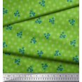 thumbnail image 2 of Soimoi Poly Georgette Fabric Artistic Floral Printed Fabric 1 Yard 42 Inch Wide, 2 of 5