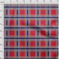 thumbnail image 3 of oneOone Cotton Silk Fabric Madras Check Decor Fabric Printed BTY 42 Inch Wide, 3 of 4