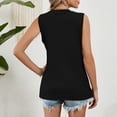 thumbnail image 4 of AherBiu Débardeur pour Femmes Ample Décontracté Sans Manches Col Rond Camisole Couleur Unie Tunique Confortable, 4 of 6