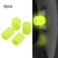 thumbnail image 1 of 4PCS Universal Fluorescent Car Tire Valve Cap Luminous Bike Tire Valve Stem Cap, 1 of 10