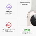thumbnail image 4 of Open Box - Apple Watch SE 2nd Gen GPS 44mm Midnight Aluminum Case with Midnight Sport Band, 4 of 5